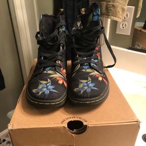 Canvas Doc Martens. Women size 8.